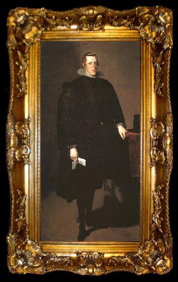 framed  Diego Velazquez Philip IV, ta009-2
